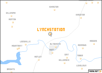 map of Lynch Station