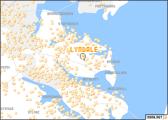 map of Lyndale