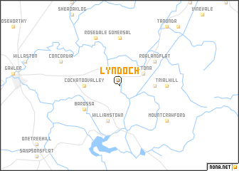 map of Lyndoch