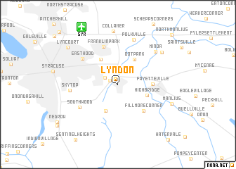 map of Lyndon