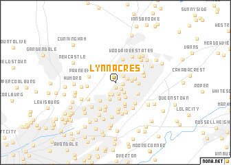 map of Lynn Acres