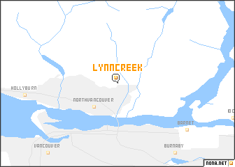 map of Lynn Creek