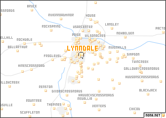 map of Lynndale