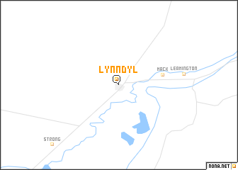 map of Lynndyl
