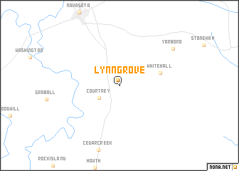 map of Lynn Grove