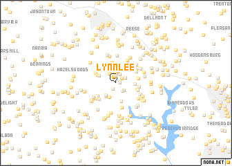 map of Lynn Lee