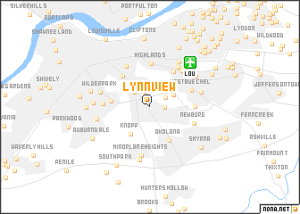 map of Lynnview