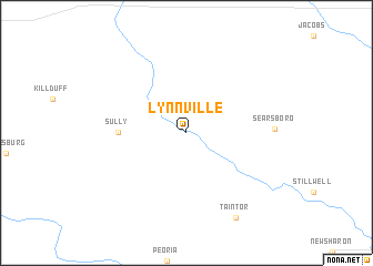 map of Lynnville