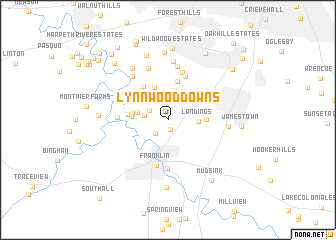 map of Lynnwood Downs