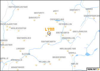 map of Lynn