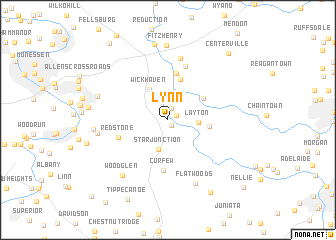 map of Lynn