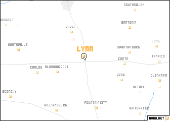 map of Lynn