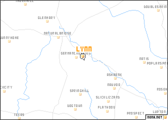 map of Lynn