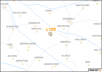 map of Lynn