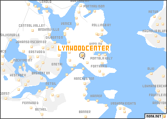 map of Lynwood Center