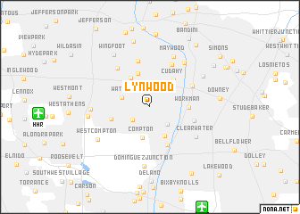 map of Lynwood