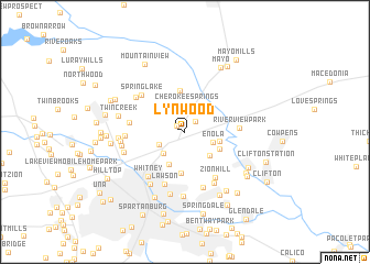 map of Lynwood