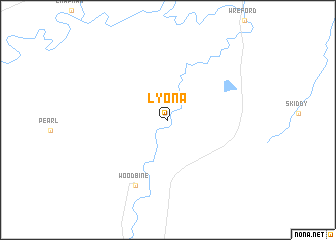 map of Lyona