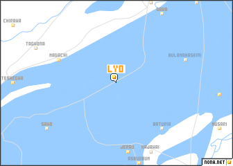 map of Lyo