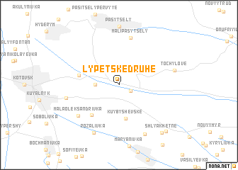 map of (( Lypets\