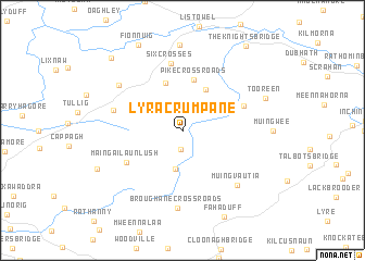 map of Lyracrumpane