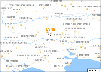 map of Lyre