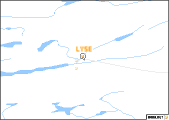 map of Lyse