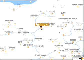 map of Lysovka