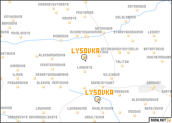 map of Lysovka