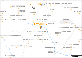 map of Lysovka