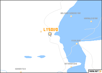 map of Lysovo