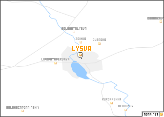 map of Lys\