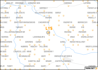 map of Lys