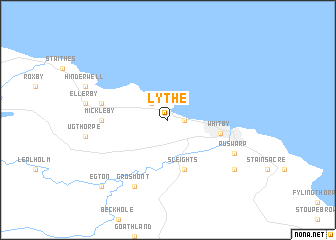 map of Lythe