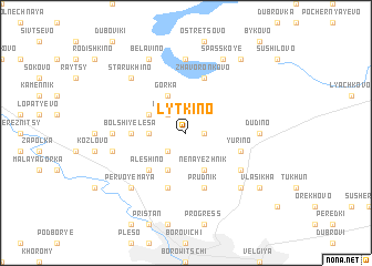 map of Lytkino