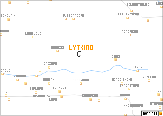 map of Lytkino