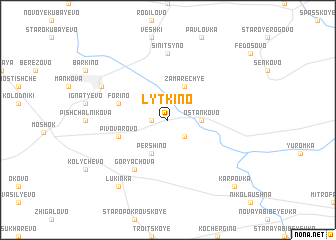 map of Lytkino