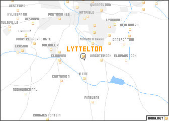 map of Lyttelton