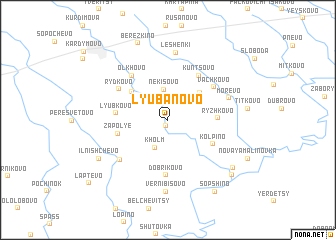 map of Lyubanovo