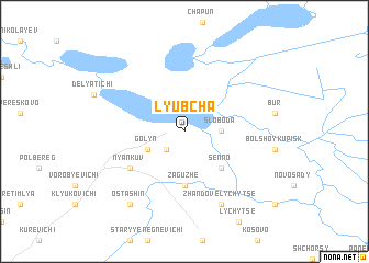 map of Lyubcha