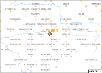 map of Lyubka