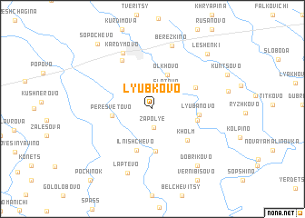 map of Lyubkovo