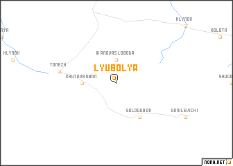 map of Lyubolya