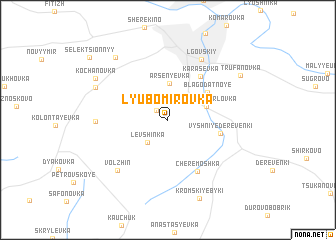 map of Lyubomirovka