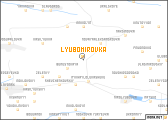 map of Lyubomirovka