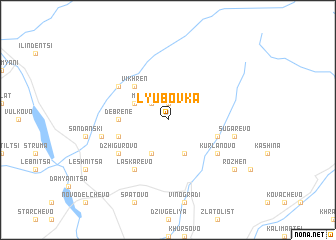 map of Lyubovka