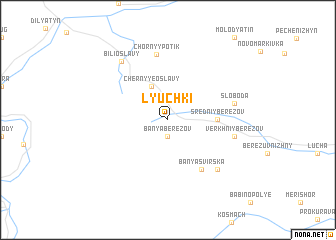 map of Lyuchki