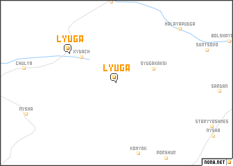 map of Lyuga