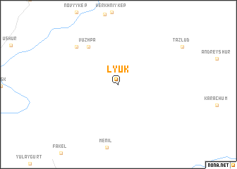 map of Lyuk