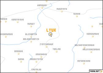 map of Lyuk